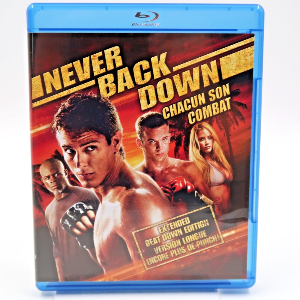 Never Back Down Blu-ray 2008 Extended Beat Down Edition Summit Entertainment